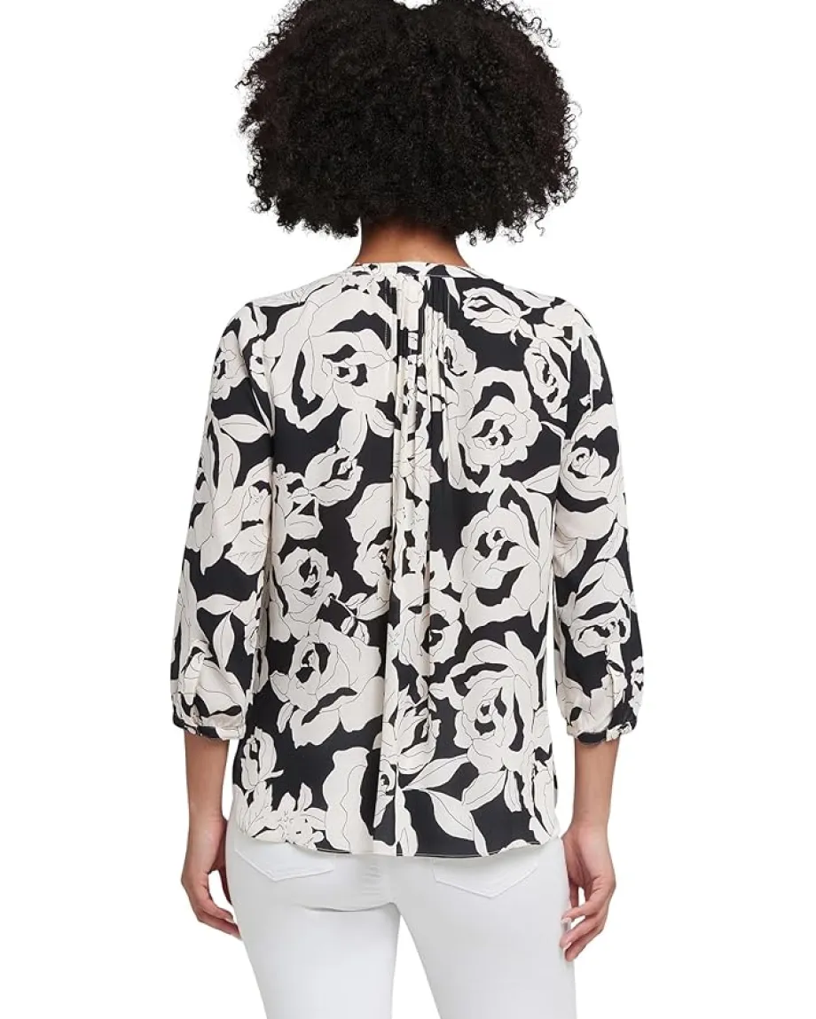 Women NYDJ Pinutck Blouse