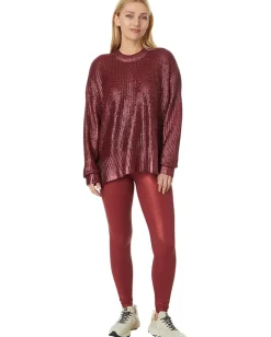 Beach Riot Piper Leggings Merlot Sale