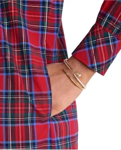 Vineyard Vines Pippa Poplin Dress Tartan Sale