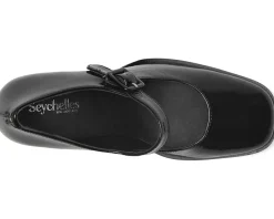 Seychelles Play Pretend Mary Jane Black Leather Online