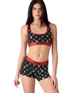 Women PSD Playboy Monogram Sports Bra