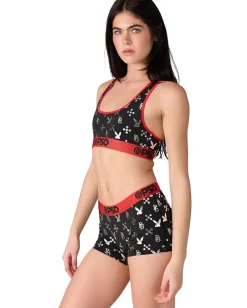 Women PSD Playboy Monogram Sports Bra