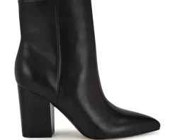 Nine West Plumm Black Leather Outlet