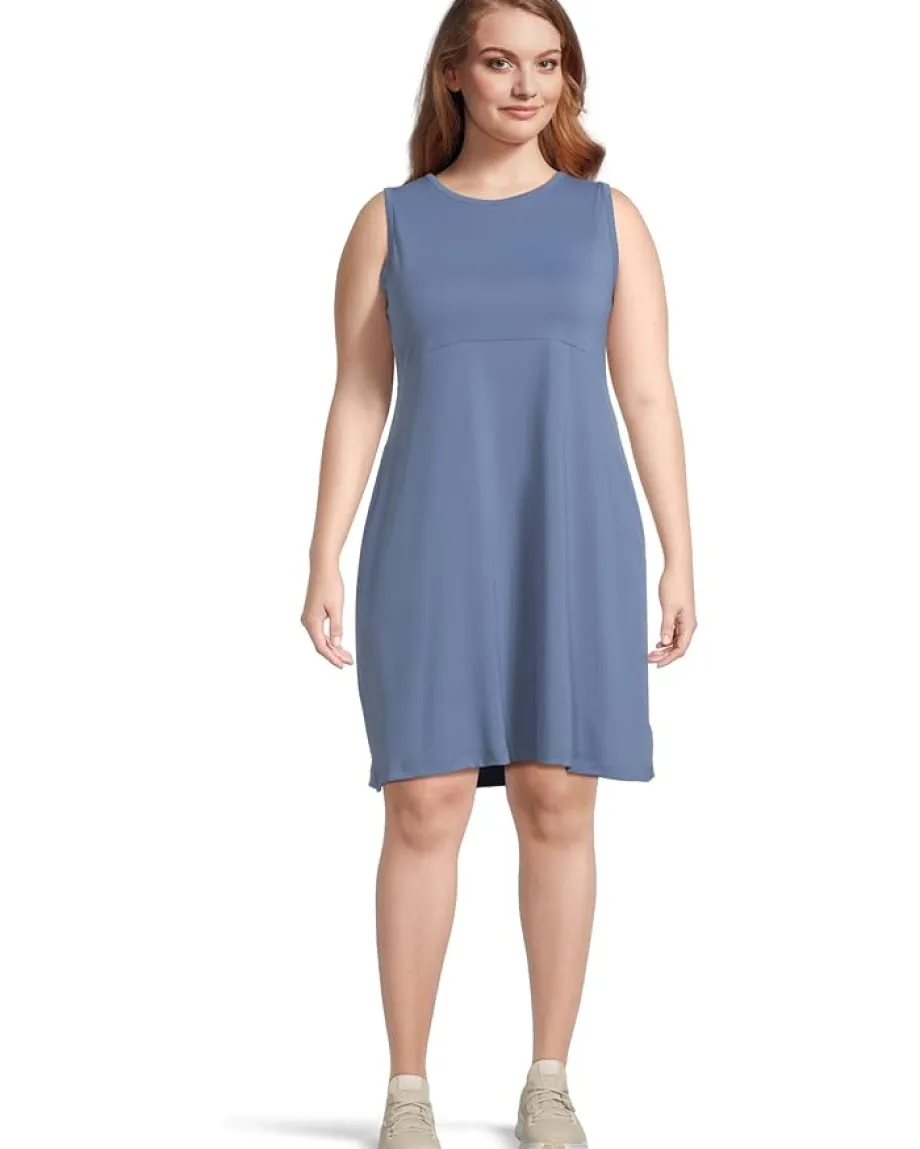Columbia Plus Size Freezer™ Tank Dress Bluebell Best