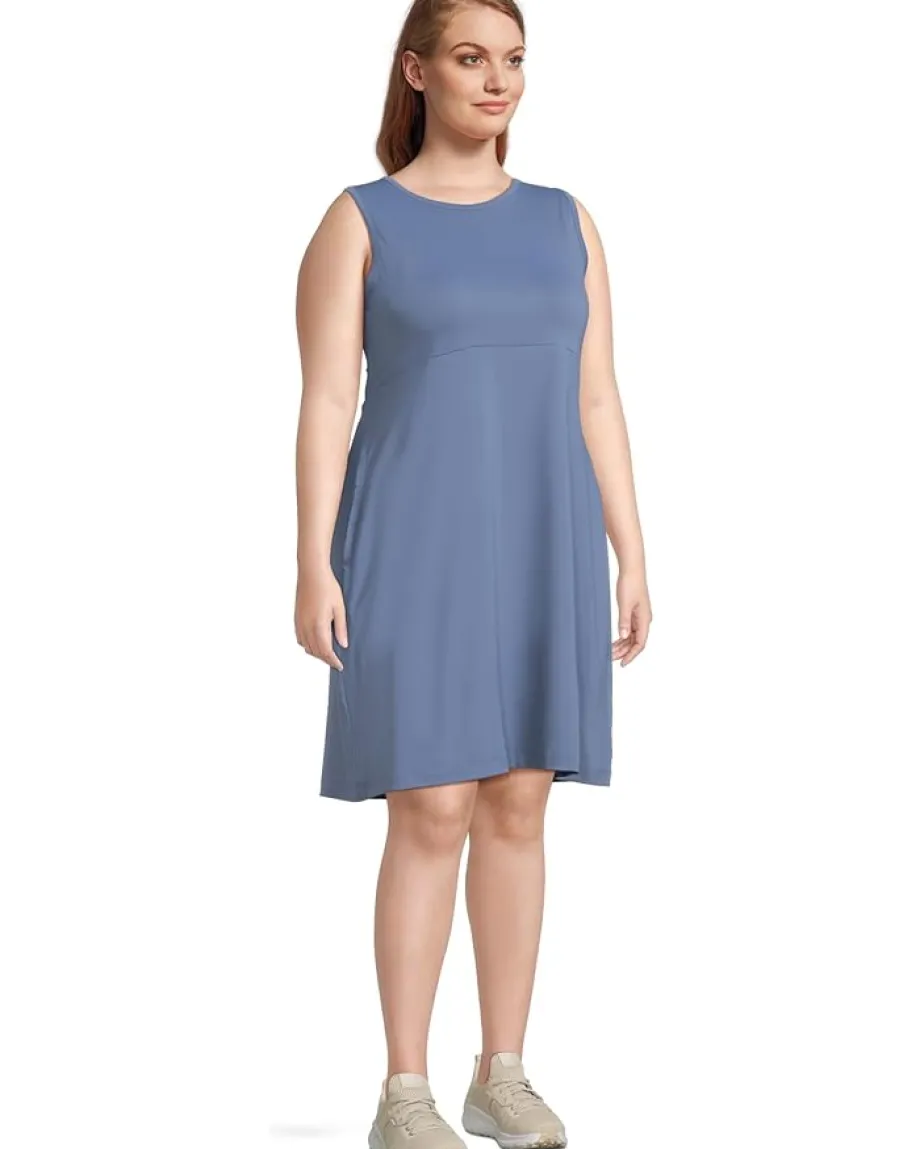 Columbia Plus Size Freezer™ Tank Dress Bluebell Best