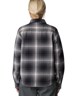 Mountain Hardwear Plusher™ Long Sleeve Shirt Black Ombre Buffalo Check Clearance