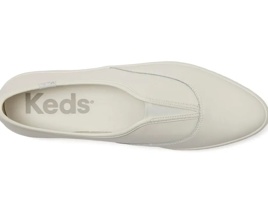 Keds Point Slip On White Leather Sale