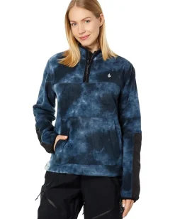 Women Volcom Snow Polar Fleece Pullover