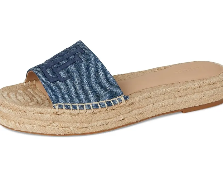 Women Lauren Ralph Lauren Polly Washed Denim Espadrille