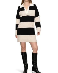 Women Sanctuary Polo Striped Dress