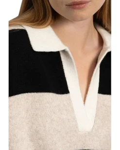 Women Sanctuary Polo Striped Dress