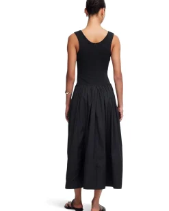 Madewell Poplin Knit Mixy Jet Black Best