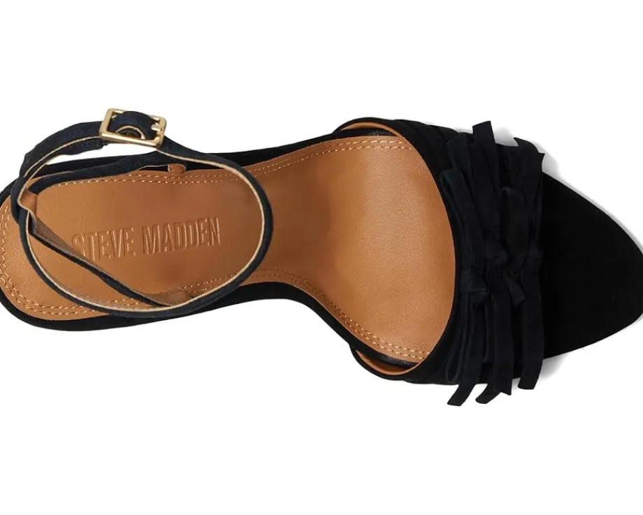 Steve Madden Porsha Black Suede Clearance