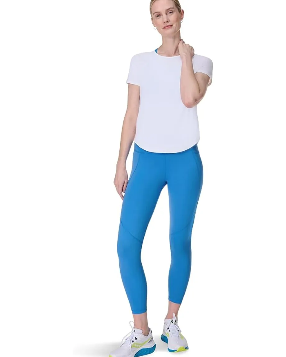 Sweaty Betty Power 7/8 Workout Leggings Tidal Blue Clearance