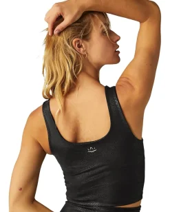 Beyond Yoga Powershine Sport+street Cropped Tank Viper Black Sale