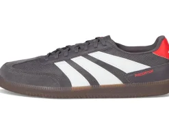 adidas Predator Freestyle Indoor Soccer Cleats Grey Strata/White/Lucid Red Online