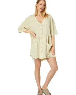 Women Rip Curl Premium Linen Dress