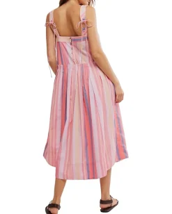 Free People Primavera Stripe Midi Strawberry Combo Online