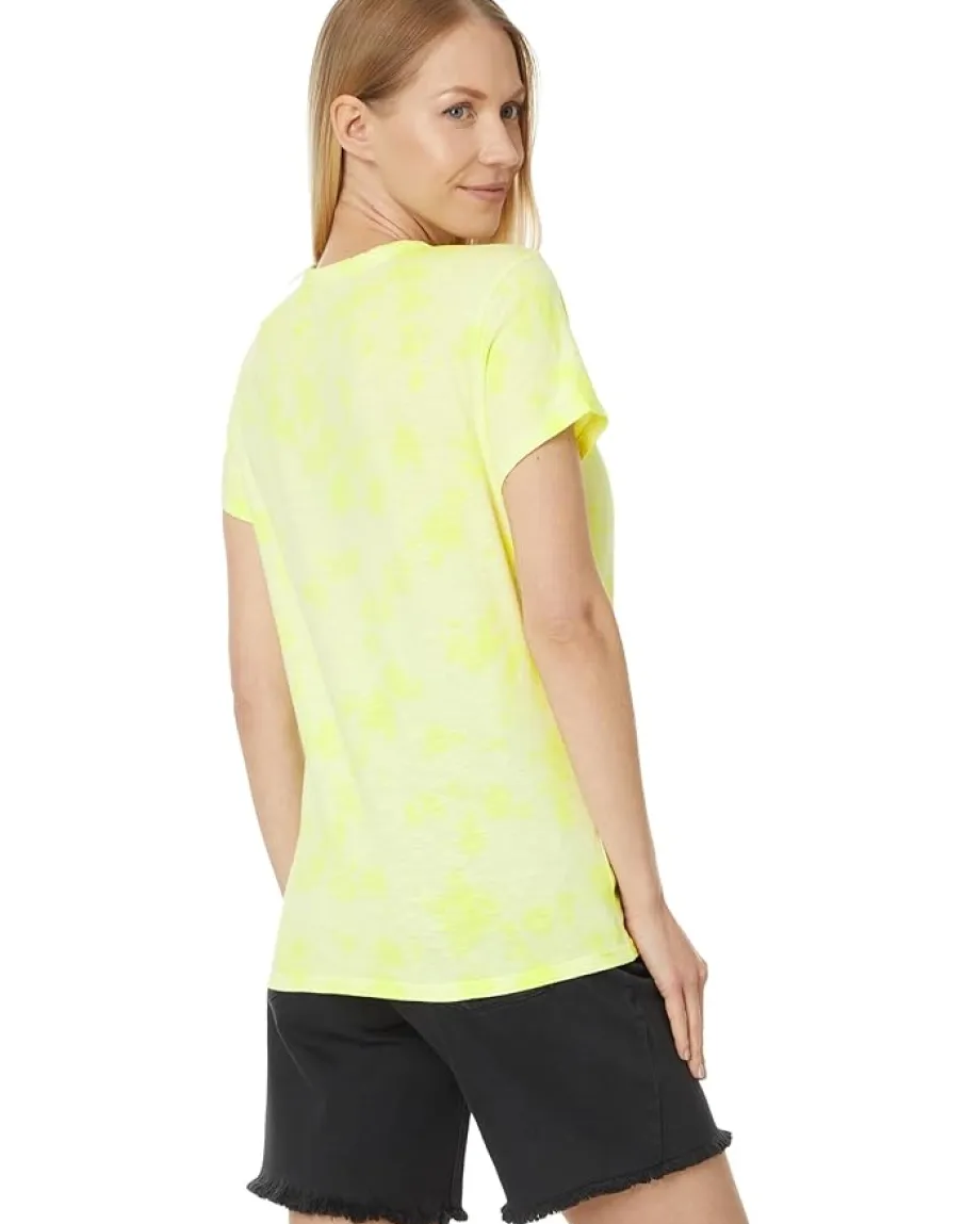 Toad&Co Primo Short Sleeve Crew Limeade Tie-Dye Outlet