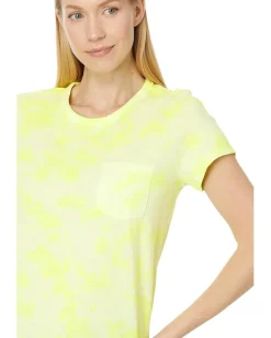 Toad&Co Primo Short Sleeve Crew Limeade Tie-Dye Outlet