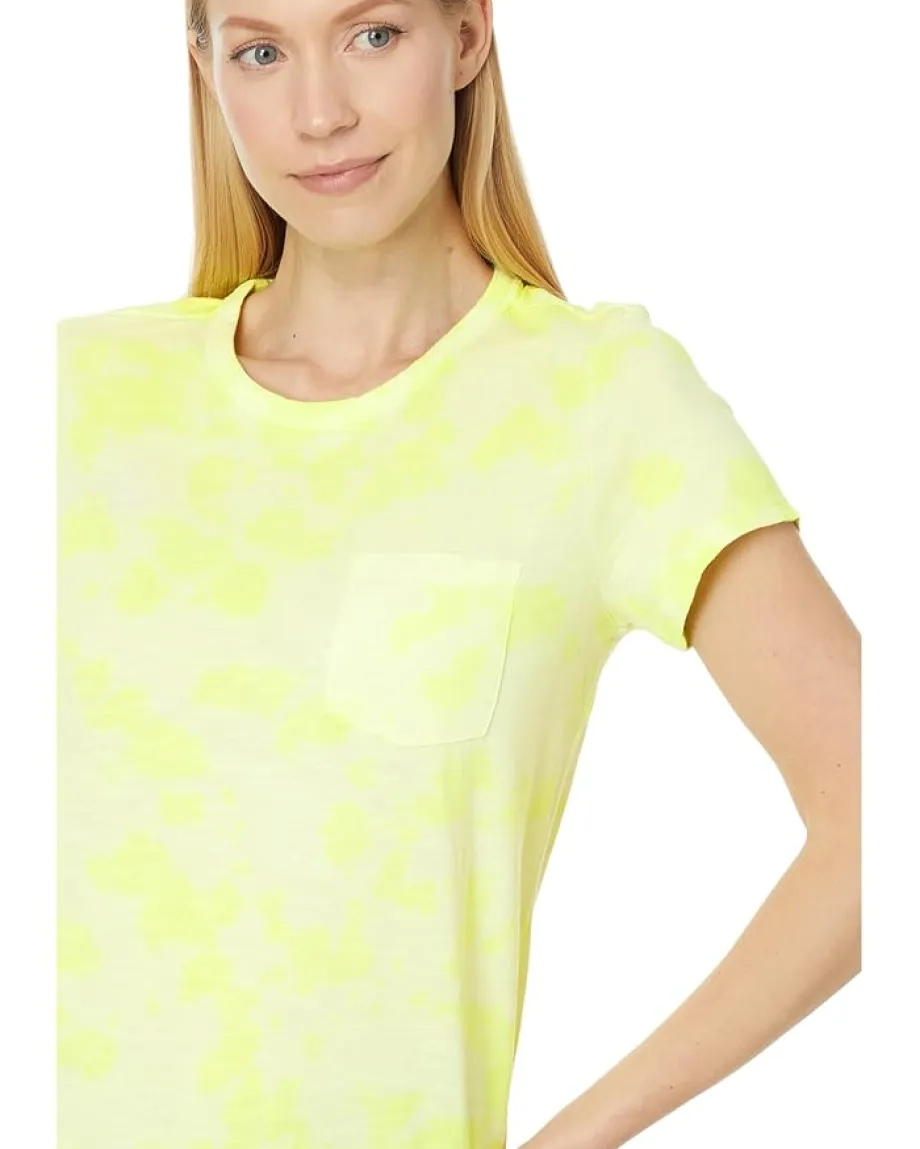 Toad&Co Primo Short Sleeve Crew Limeade Tie-Dye Outlet