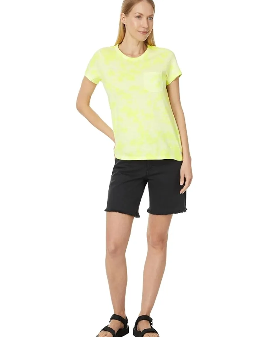 Toad&Co Primo Short Sleeve Crew Limeade Tie-Dye Outlet