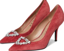 GUESS Prinsen Red Suede Clearance