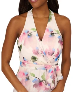 Women Adrianna Papell Printed High-Low Dress