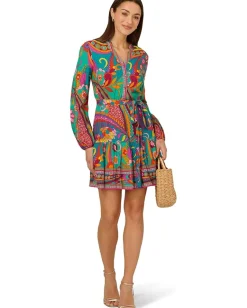 Women Adrianna Papell Printed Short Dress