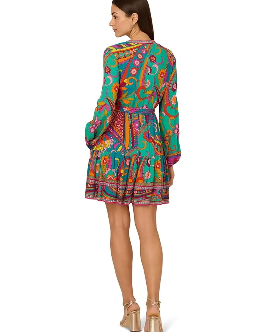 Women Adrianna Papell Printed Short Dress