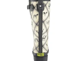 Women Western Chief Printed Tall Rain Boot
