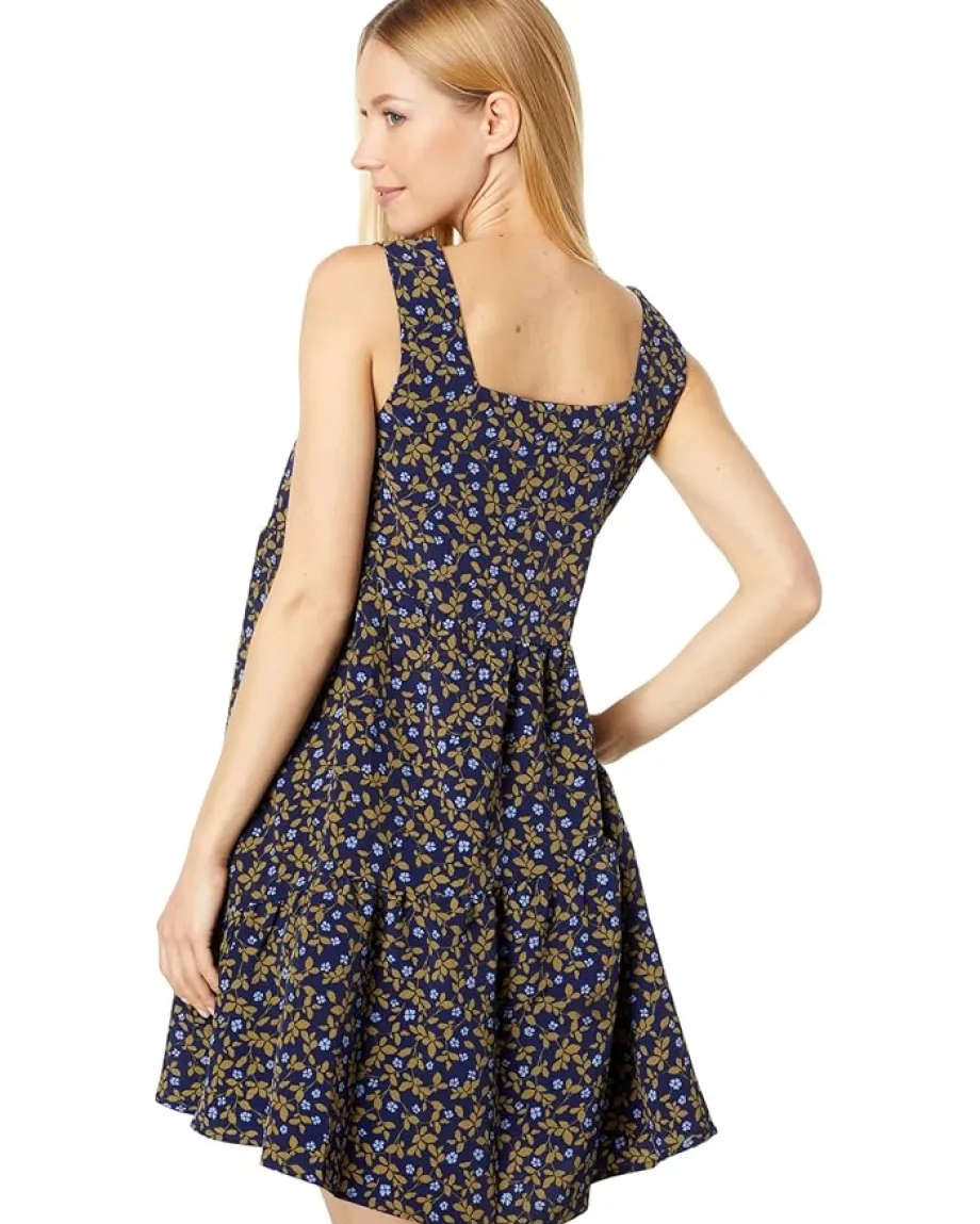 Women MOON RIVER Printed Tiered Mini