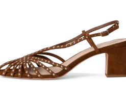 Women Loeffler Randall Priscilla Lattice Slingback Mid-heel Sandal