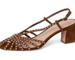 Women Loeffler Randall Priscilla Lattice Slingback Mid-heel Sandal