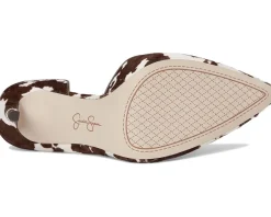 Jessica Simpson Prizma D'Orsay Pump Dark Brown/White New