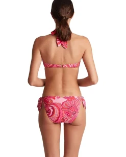 Women Lauren Ralph Lauren Provence Paisley Tie Front Halter Top