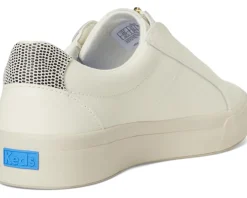 Keds Pursuit Zip Egret/Black Leather Outlet