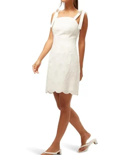 Trina Turk Pyle Dress Whitewash Discount