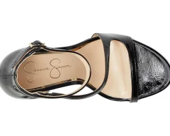 Women Jessica Simpson Qamille Asymmetrical High Heel Sandals