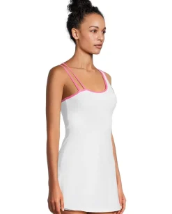 Beach Riot Quincy Dress Strawberry Cream Best