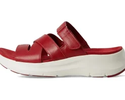 Rockport Qwyn Red Leather Hot