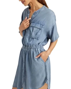 Splendid Racquel Mini Dress Indigo Sale