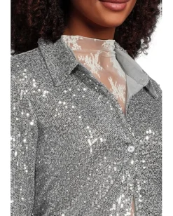 Women Sanctuary Radiant Sequin Shirt