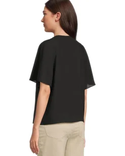 Women CeCe Raglan Flutter Sleeve Blouse