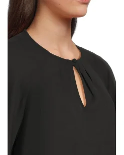 Women CeCe Raglan Flutter Sleeve Blouse
