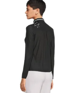 Women Jamie Sadock Raindrops Print Long Sleeve Sunsense Top