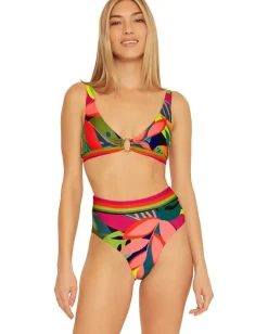 Trina Turk Rainforest Ring Halter Multi Online