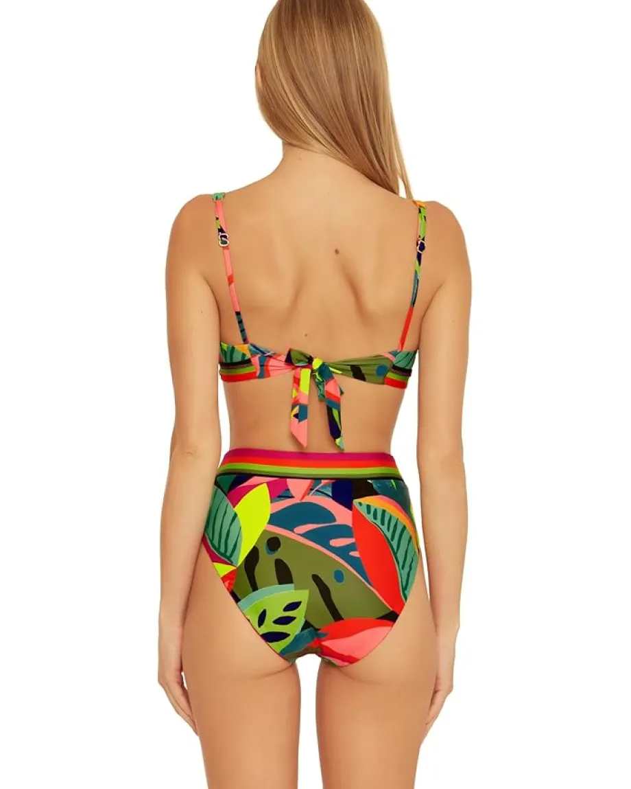 Trina Turk Rainforest Ring Halter Multi Online