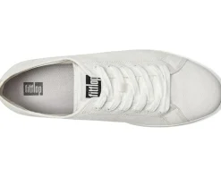 FitFlop Rally Canvas Sneakers Urban White Clearance