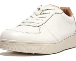 Women FitFlop Rally Leather Panel Sneakers